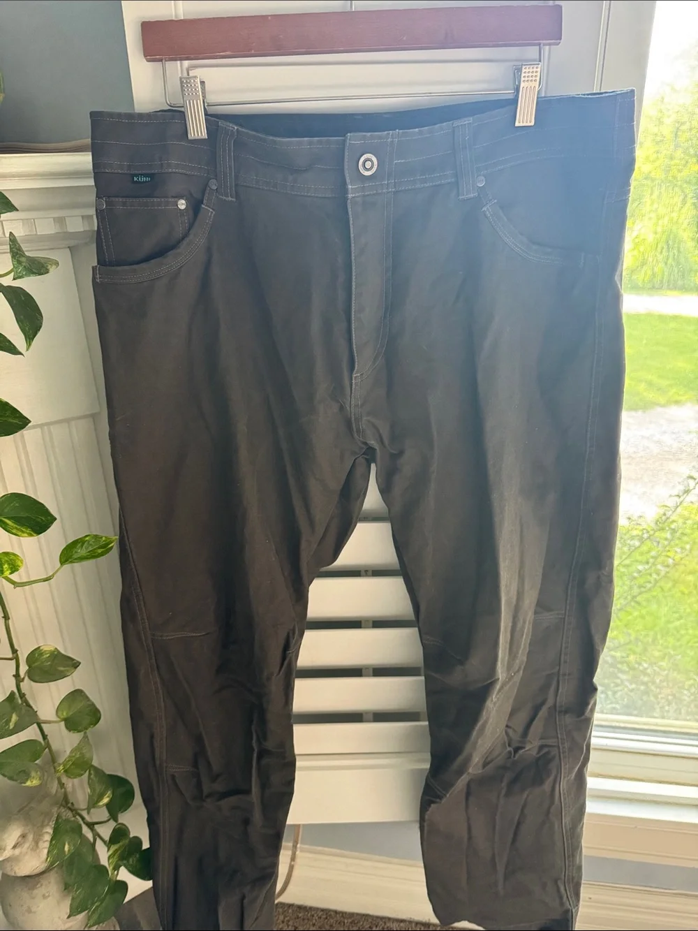 Kuhl Men's Brown Straight-Leg Chinos